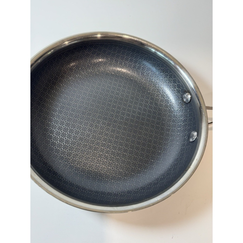 David Burke 8" Tri-Ply Stainless Hex Steel Ceramic Hybrid Frying Sautee Pan - Picture 2 of 9